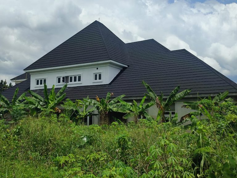Roofman Nigeria Stone-coated roofing job 08131164110
