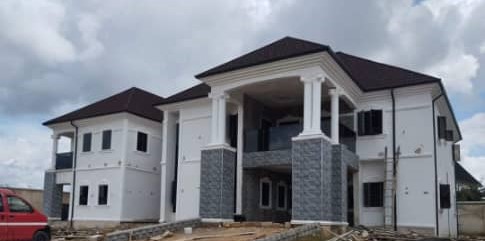 Roofman Nigeria Stone-coated roofing job 08131164110